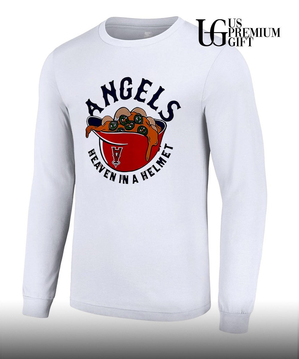 Los Angeles Angels Heaven in a helmet shirt