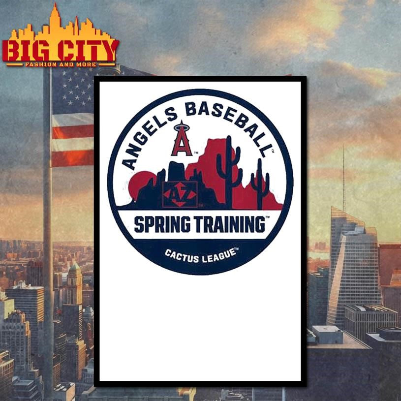 Los Angeles Angels Spring Training Cactus League 2026 logo Shirt