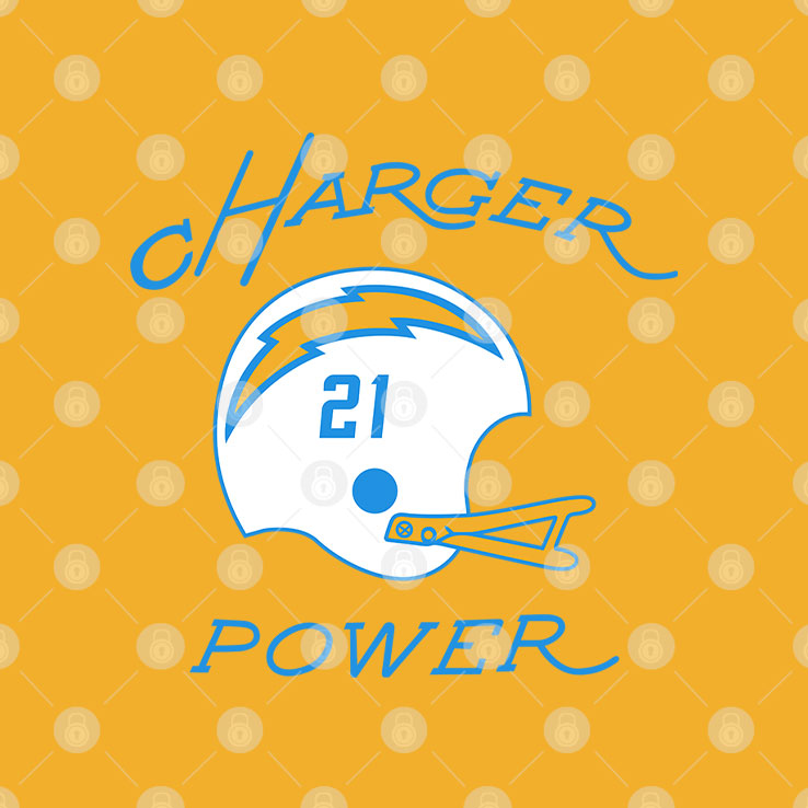 Los Angeles Chargers Charger Power T Shirt