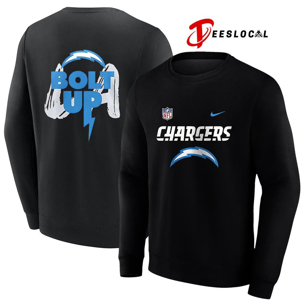 Los Angeles Chargers power bolt up shirt