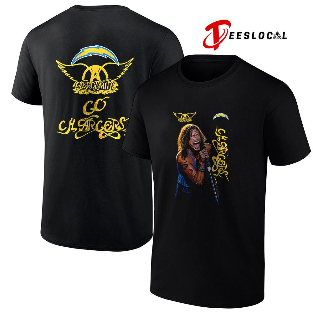 Los Angeles Chargers x Aerosmith graphic shirt