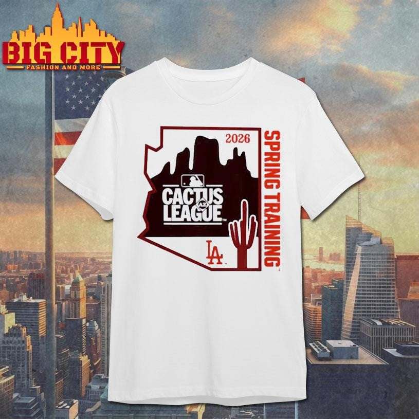 Los Angeles Dodgers 2026 Spring Training Cactus League Influx Ball Bold Shirt