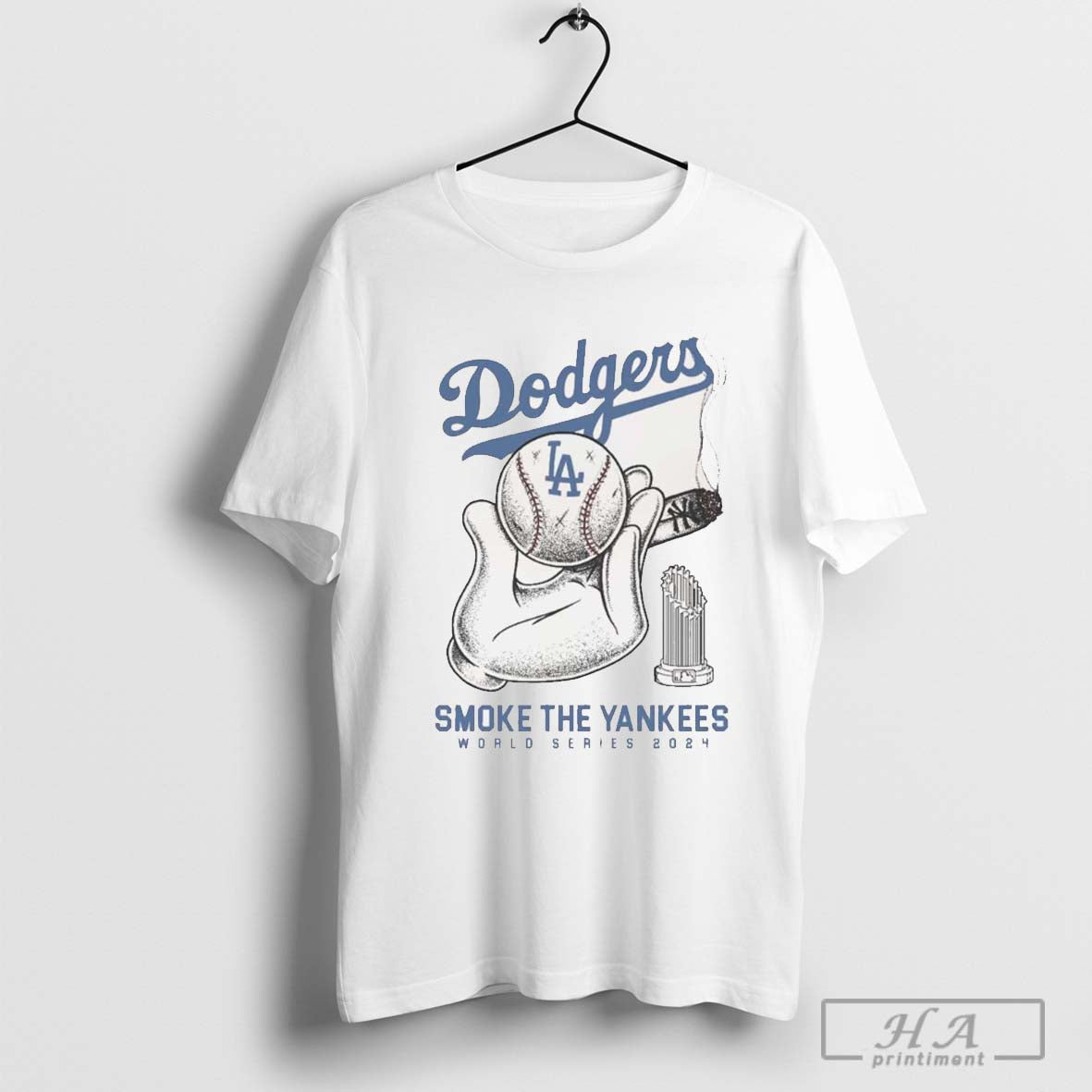 Los Angeles Dodgers Baseball Mlb Smoke The Yankees World Series 2024 - clothing by TeeHivey.com
