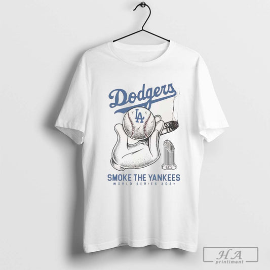 Los Angeles Dodgers Baseball Mlb Smoke The Yankees World Series 2024 - clothing by TeeHivey.com