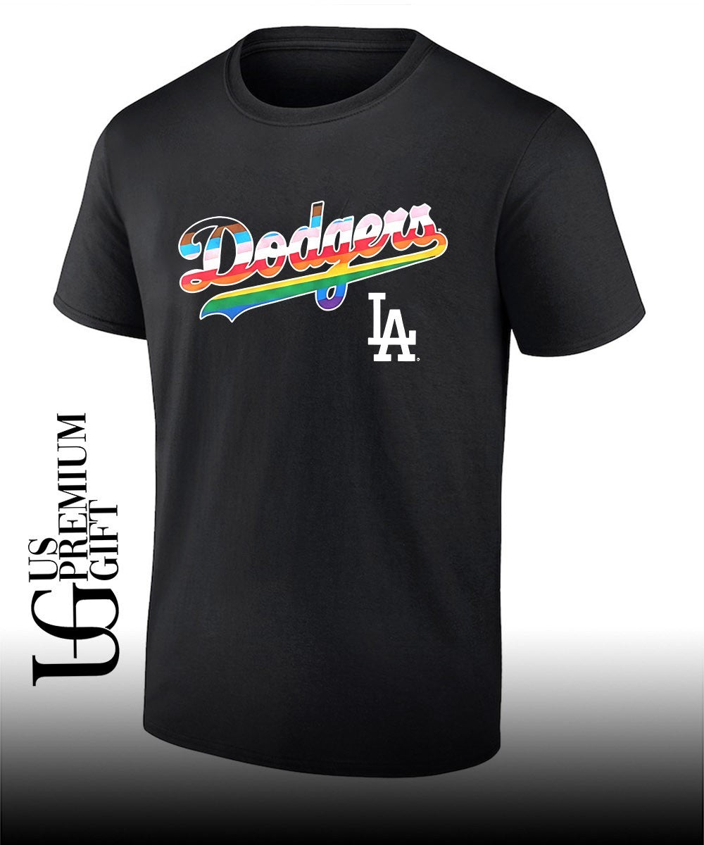 Los Angeles Dodgers MLB Pride Month 2026 LGBTQ rainbow shirt