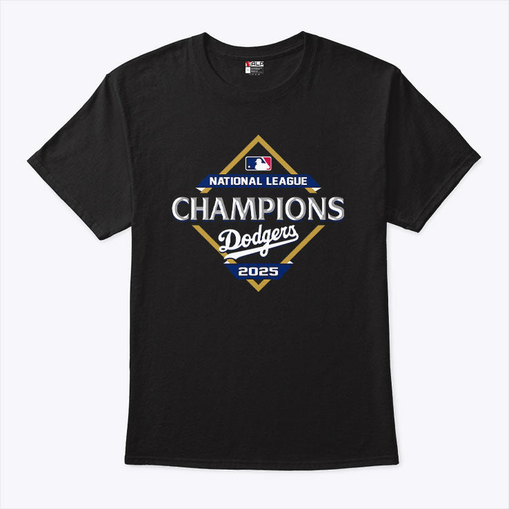 Los Angeles Dodgers National League Champions 2025 Shirt