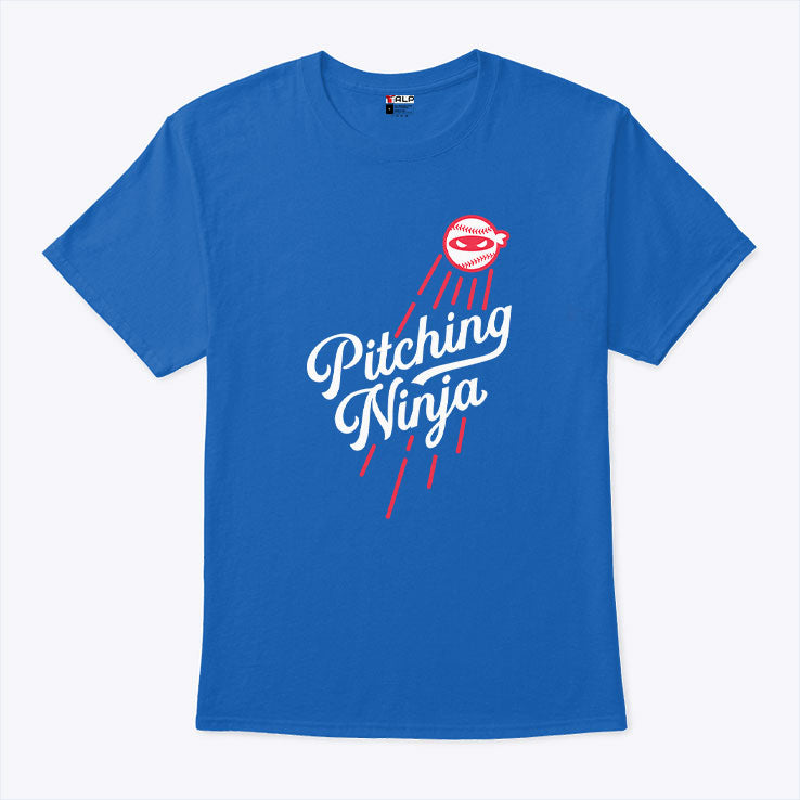 Los Angeles Dodgers Pitching Ninja T Shirt