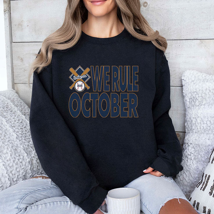 Los Angeles Dodgers We Rule October 2025 T Shirt