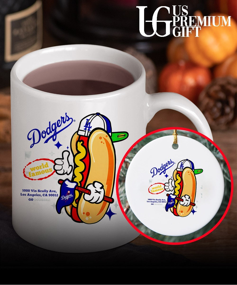 Los Angeles Dodgers World Famos Hot Dog Ballpark shirt
