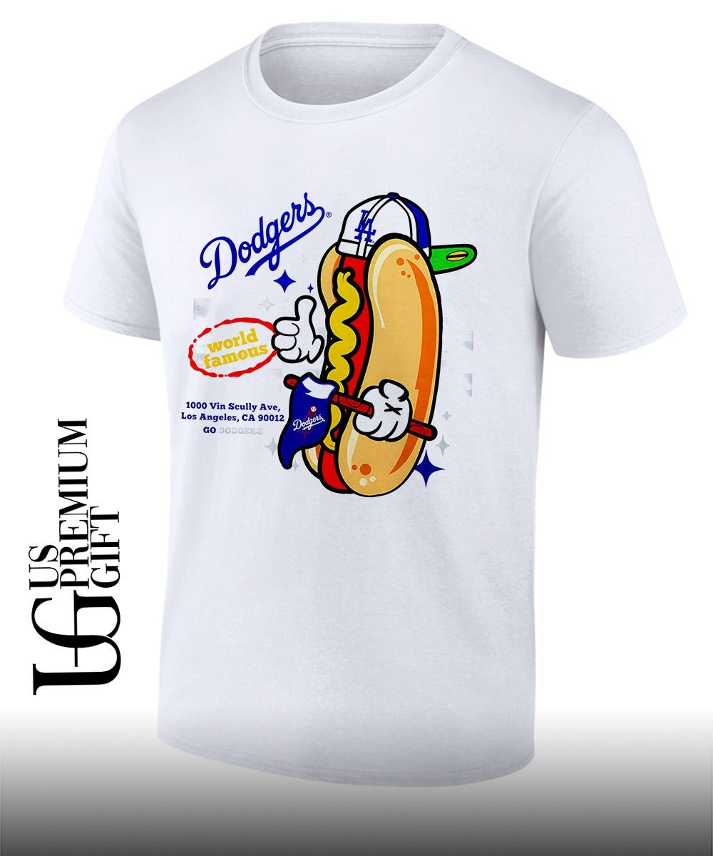 Los Angeles Dodgers World Famos Hot Dog Ballpark shirt