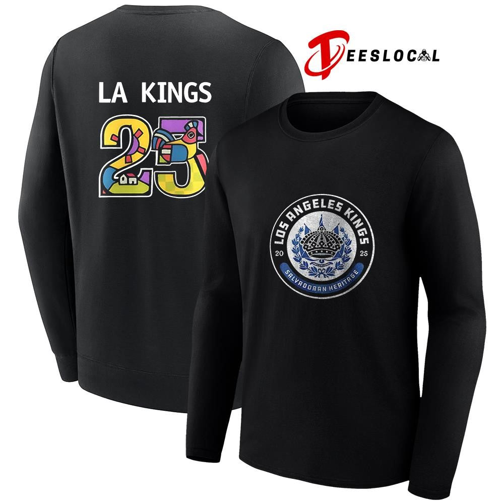 Los Angeles Kings Salvadoran Heritage night of honor and tradition shirt
