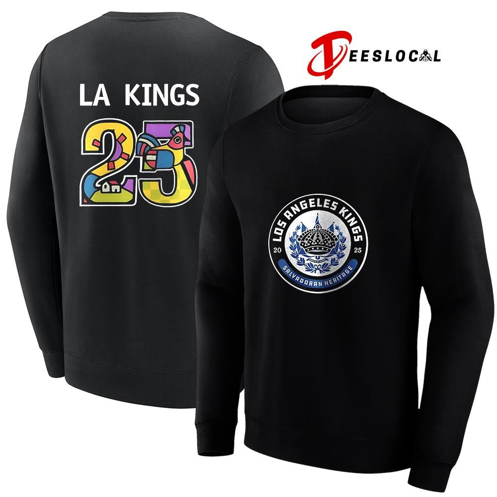 Los Angeles Kings Salvadoran Heritage night of honor and tradition shirt