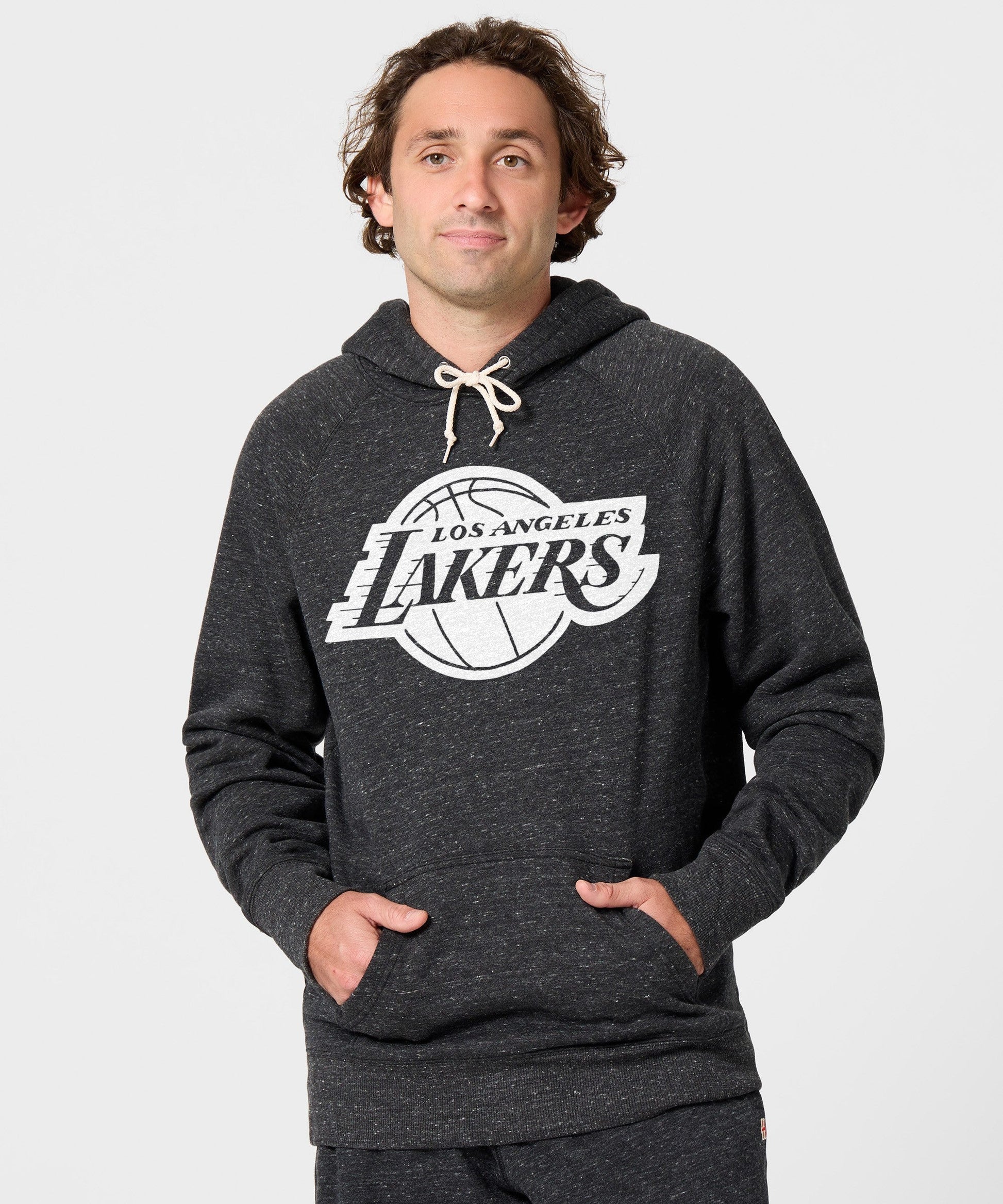 Los Angeles Lakers Blacktop Logo Hoodie