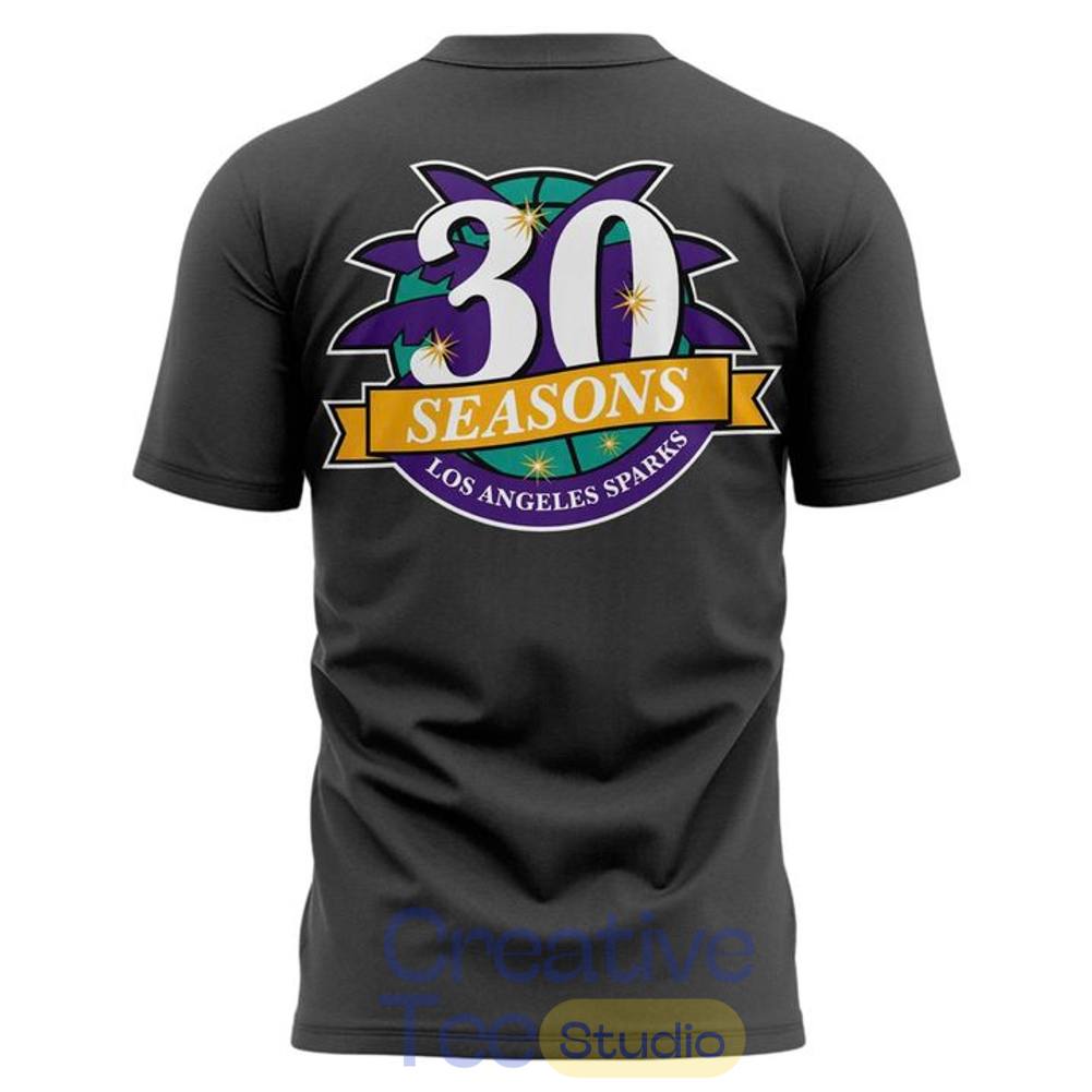 Los Angeles Sparks 2026 New T-Shirt – Grey