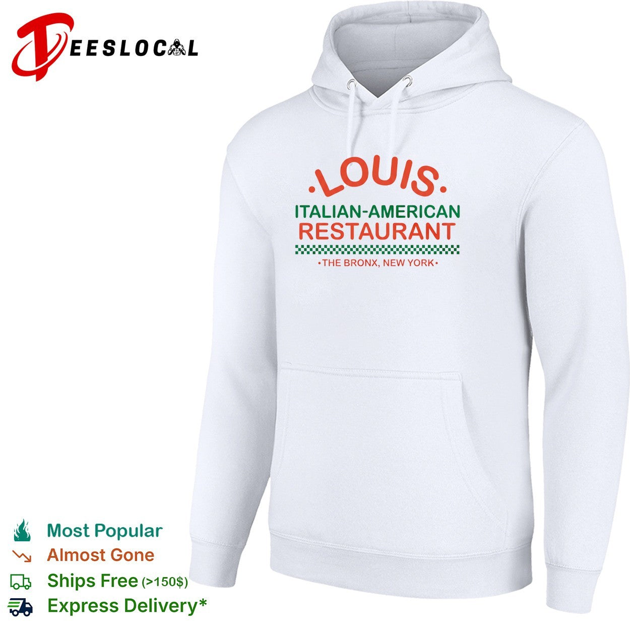 Louis Italian-American Restaurant The Bronx New York vintage shirt