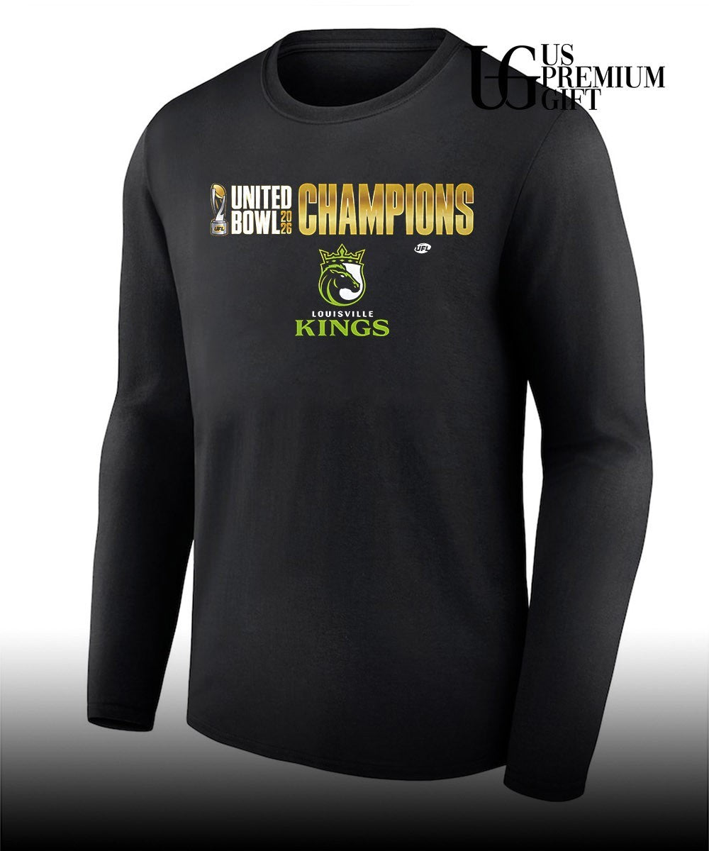 Louisville Kings UFL United Bowl 2026 Champions shirt