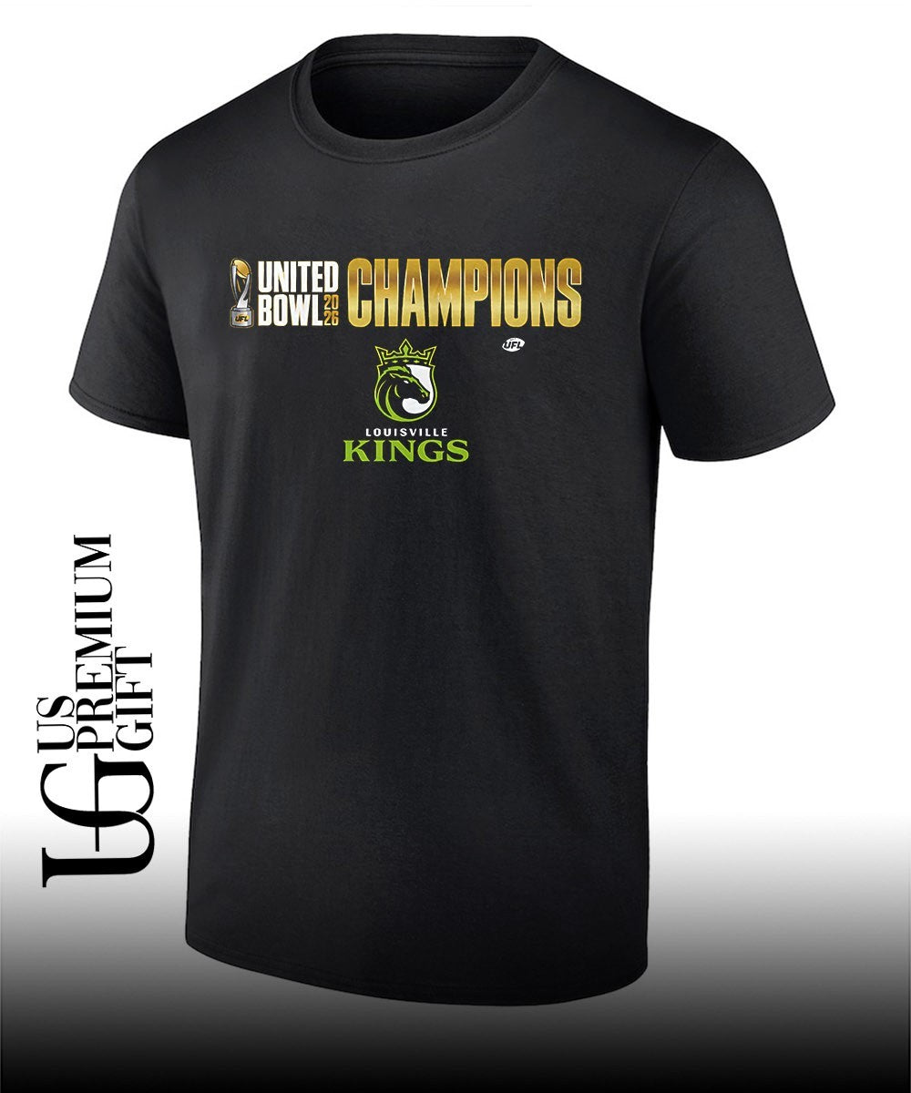Louisville Kings UFL United Bowl 2026 Champions shirt