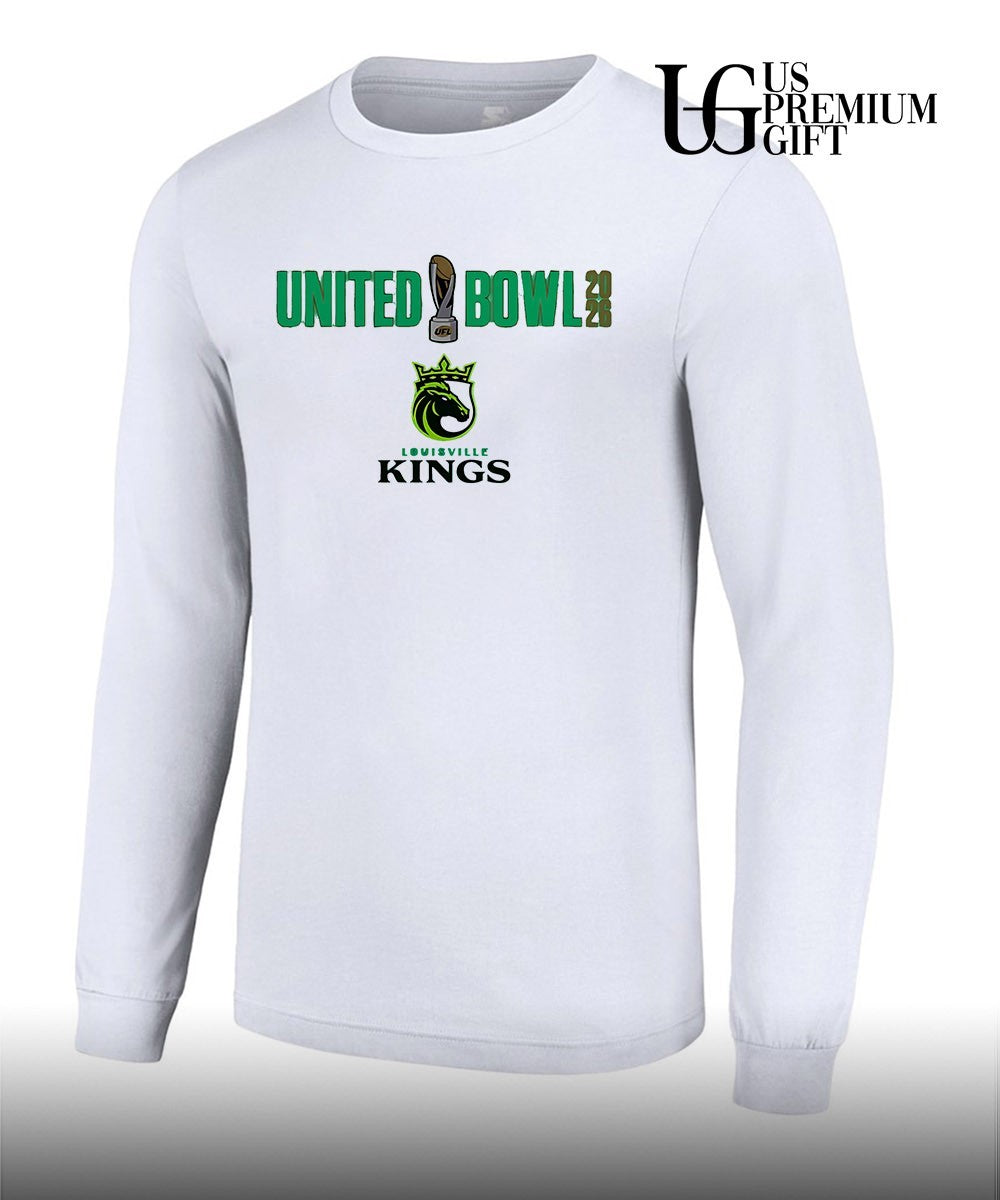 Louisville Kings United Bowl 2026 UFL football League Championship team shirt