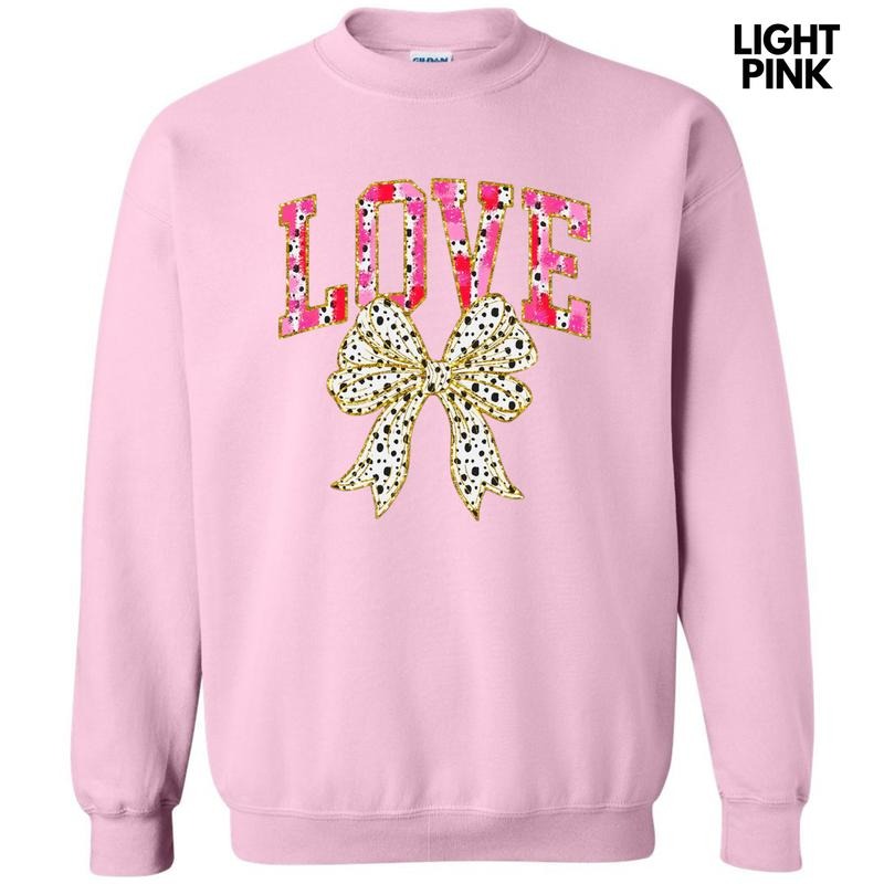 Love Coquette Bow Sweatshirt