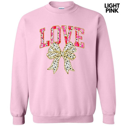 Love Coquette Bow Sweatshirt