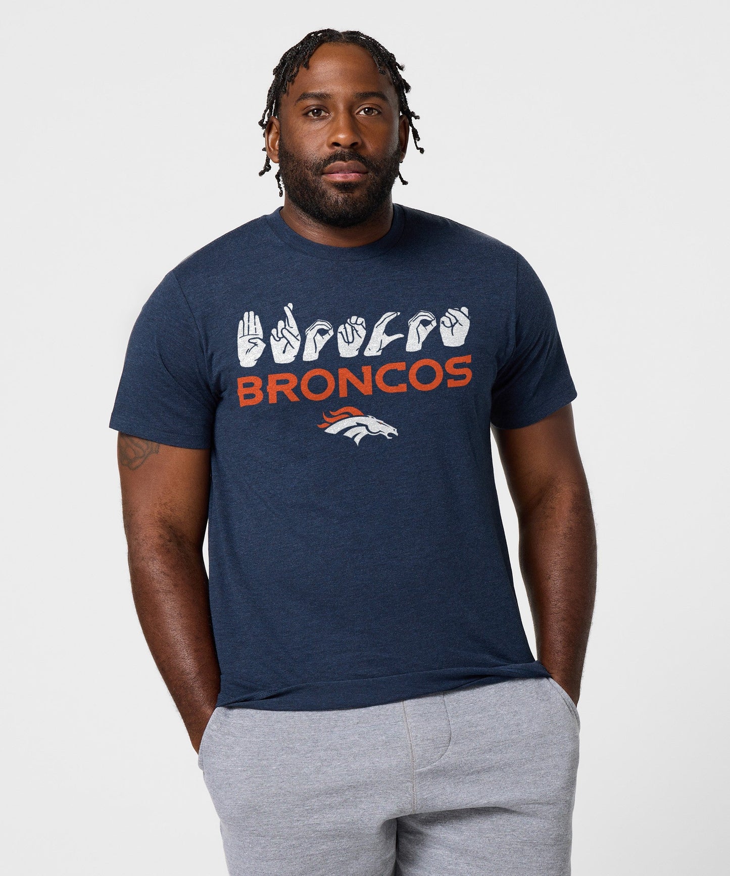 Love Sign x Broncos ASL