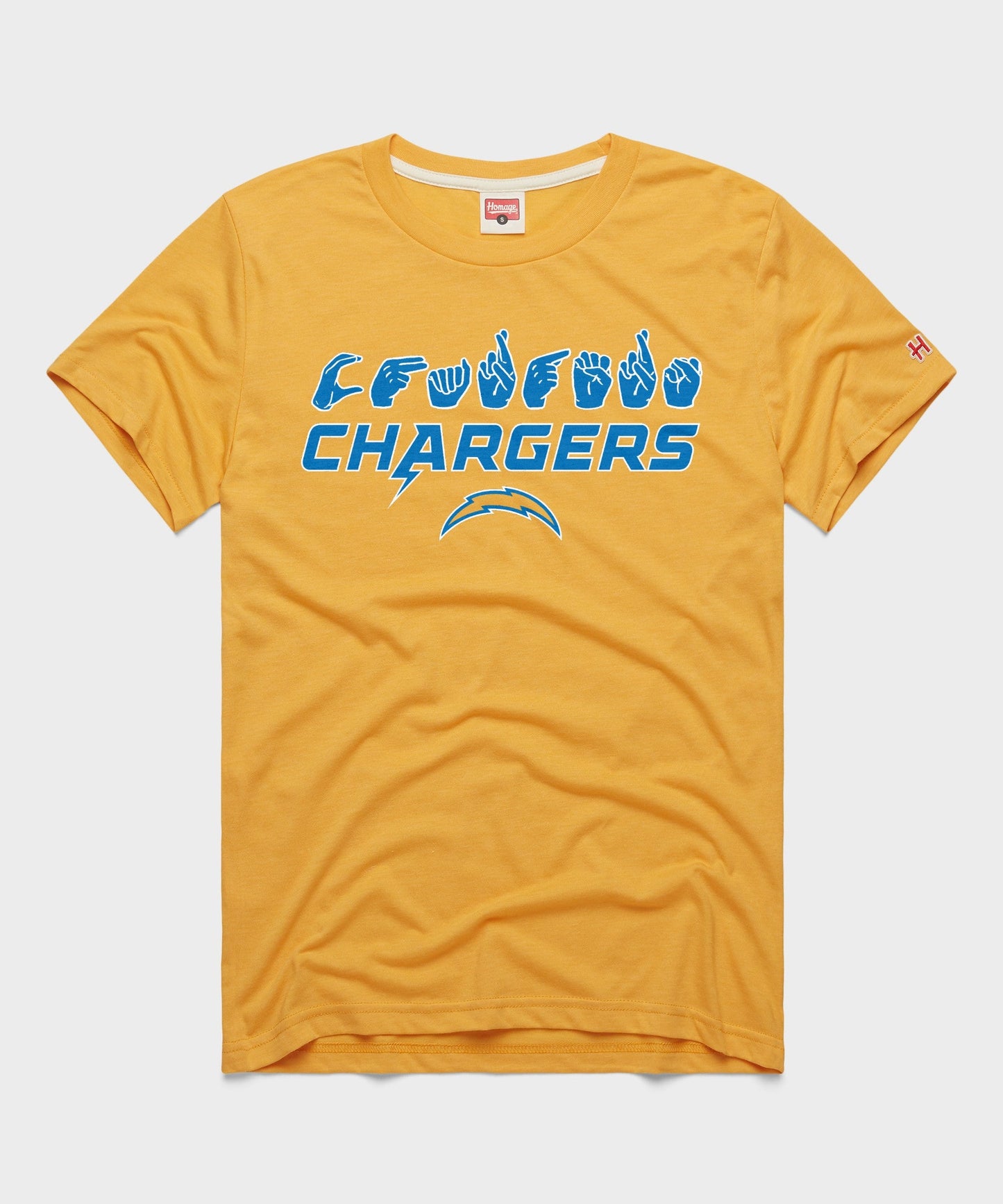 Love Sign x Chargers ASL