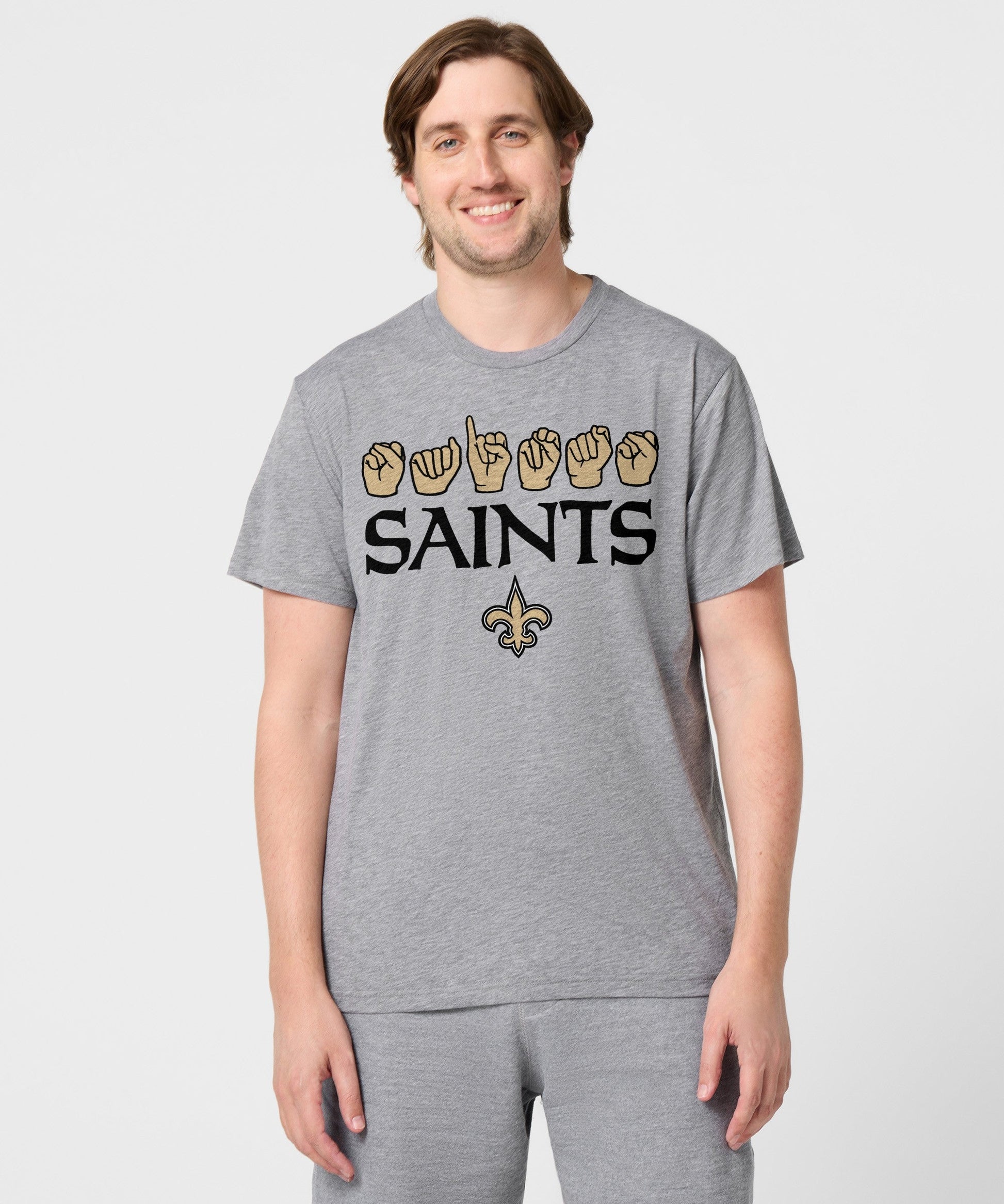 Love Sign x Saints ASL