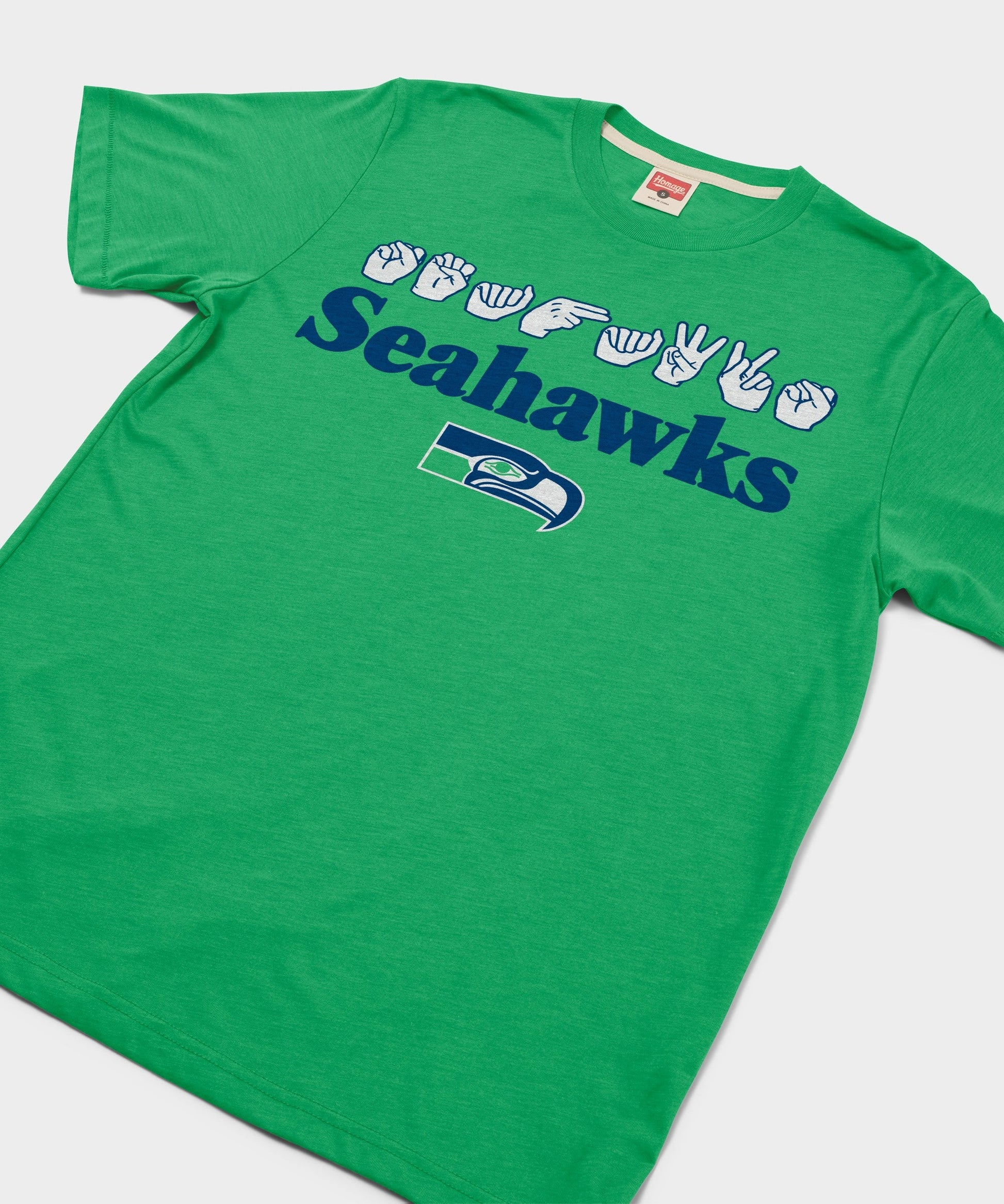 Love Sign x Seahawks ASL