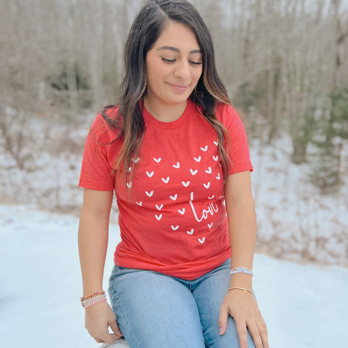 Love (Hearts) - clothing by TeeHivey.com (Image 1)