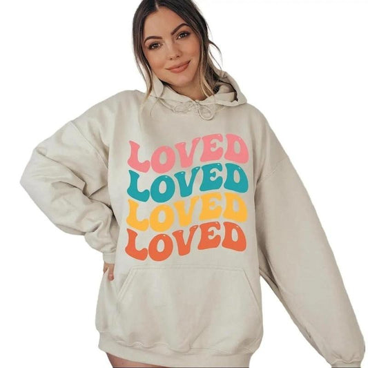 Loved Sweatshirt, Loved Sweatshirt Gift for Women