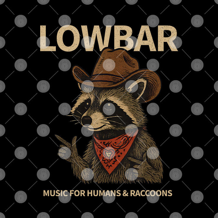 Lowbar Music For Humans And Raccoons T Shirt