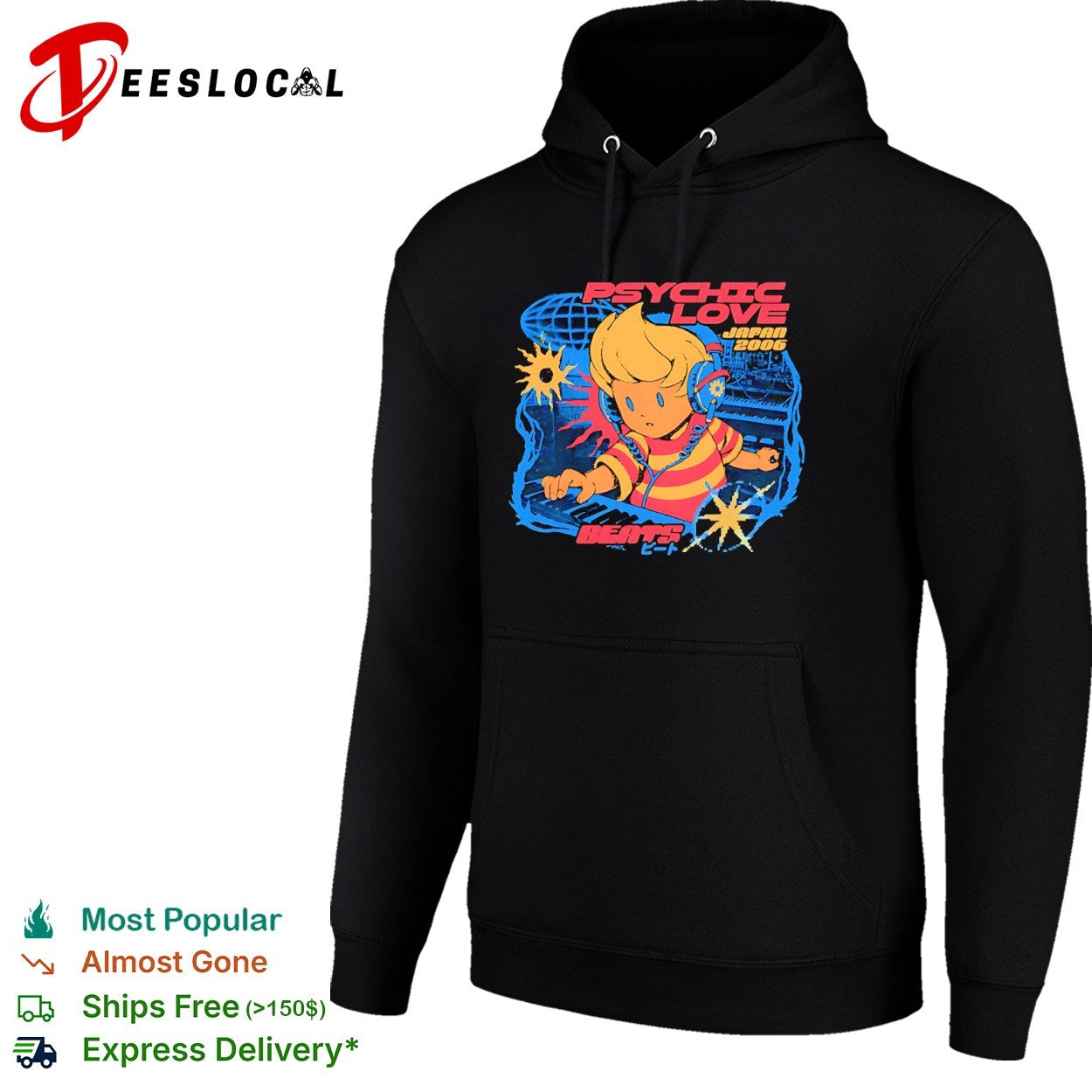 Lucas from Mother 3 Psychic Love Beats shirt