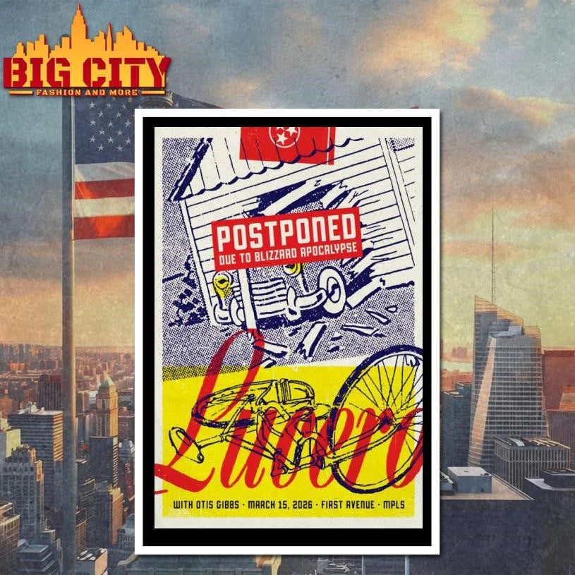 Lucero Mar 15 2026 First Avenue in Minneapolis MN Poster Shirt