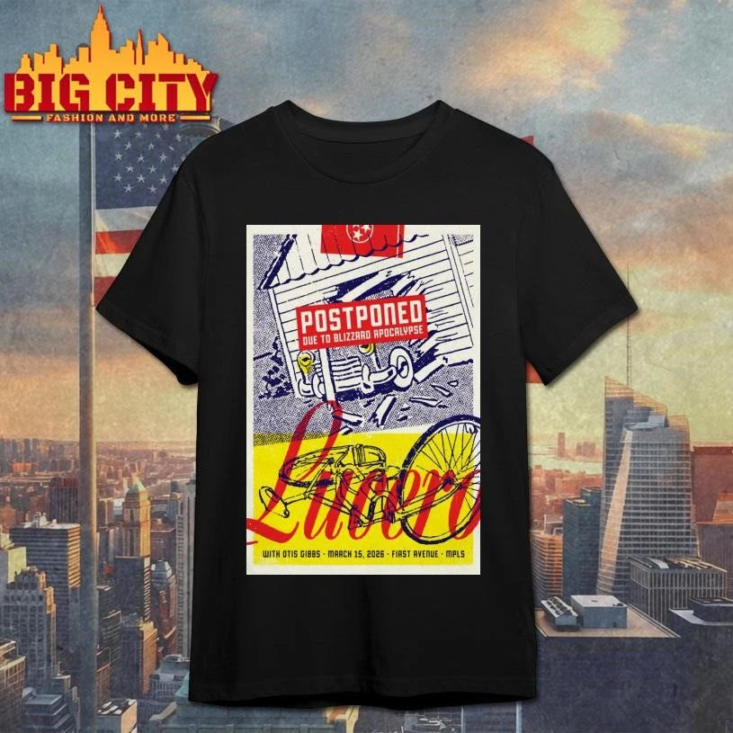 Lucero Mar 15 2026 First Avenue in Minneapolis MN Poster Shirt