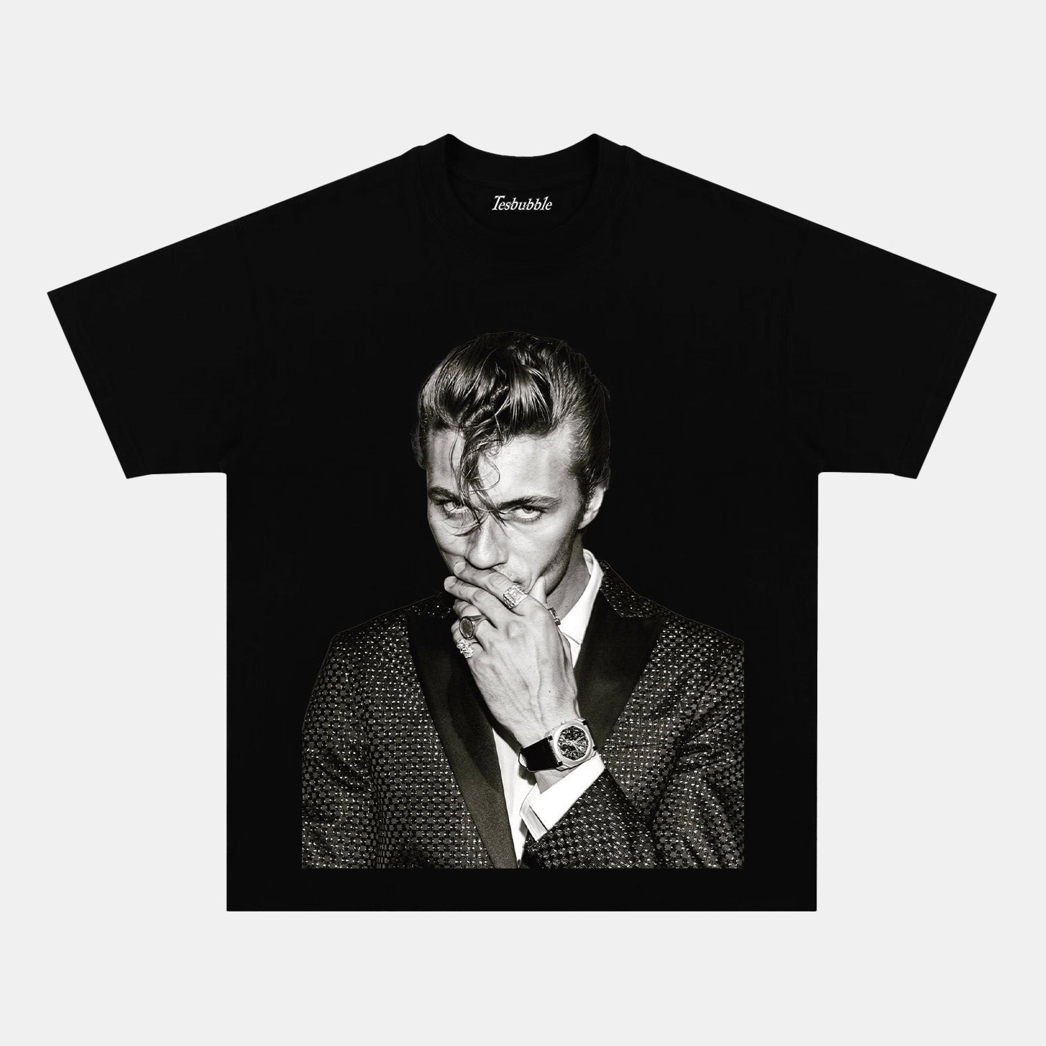 LUCKY BLUESMITH TEE2 - clothing by TeeHivey.com (Image 1)