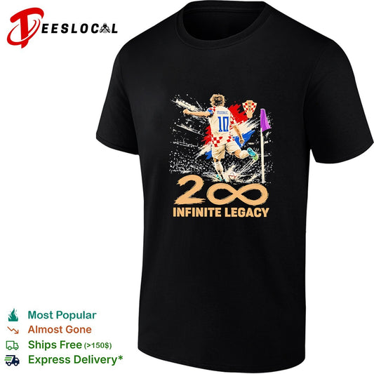 Luka Modric Croatia National Team 200 Infinite Legacy shirt