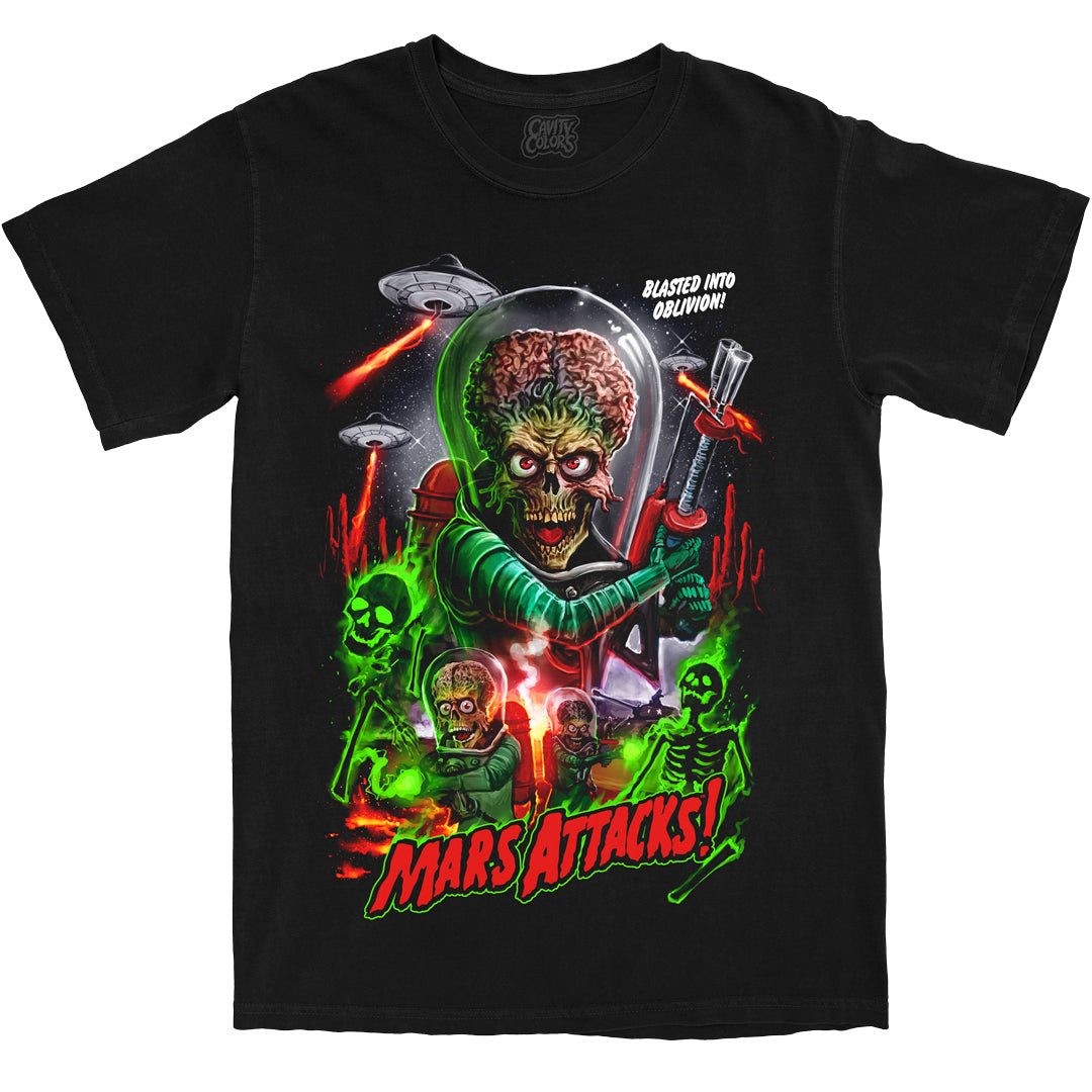 MARS ATTACKS: BLASTED INTO OBLIVION - T-SHIRT - clothing by TeeHivey.com (Image 3)