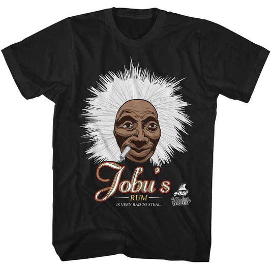 Major League - Jobus Rum - American Classics - Solid Black Adult Short Sleeve T-Shirt - clothing by TeeHivey.com (Image 1)