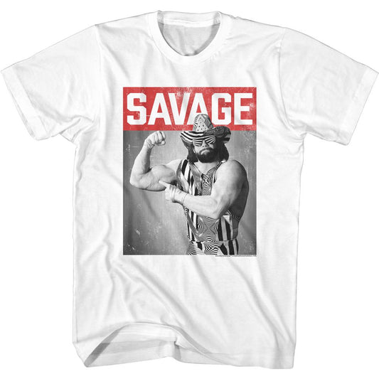 Macho Man - Savage Man - Short Sleeve - Adult - T-Shirt - clothing by TeeHivey.com