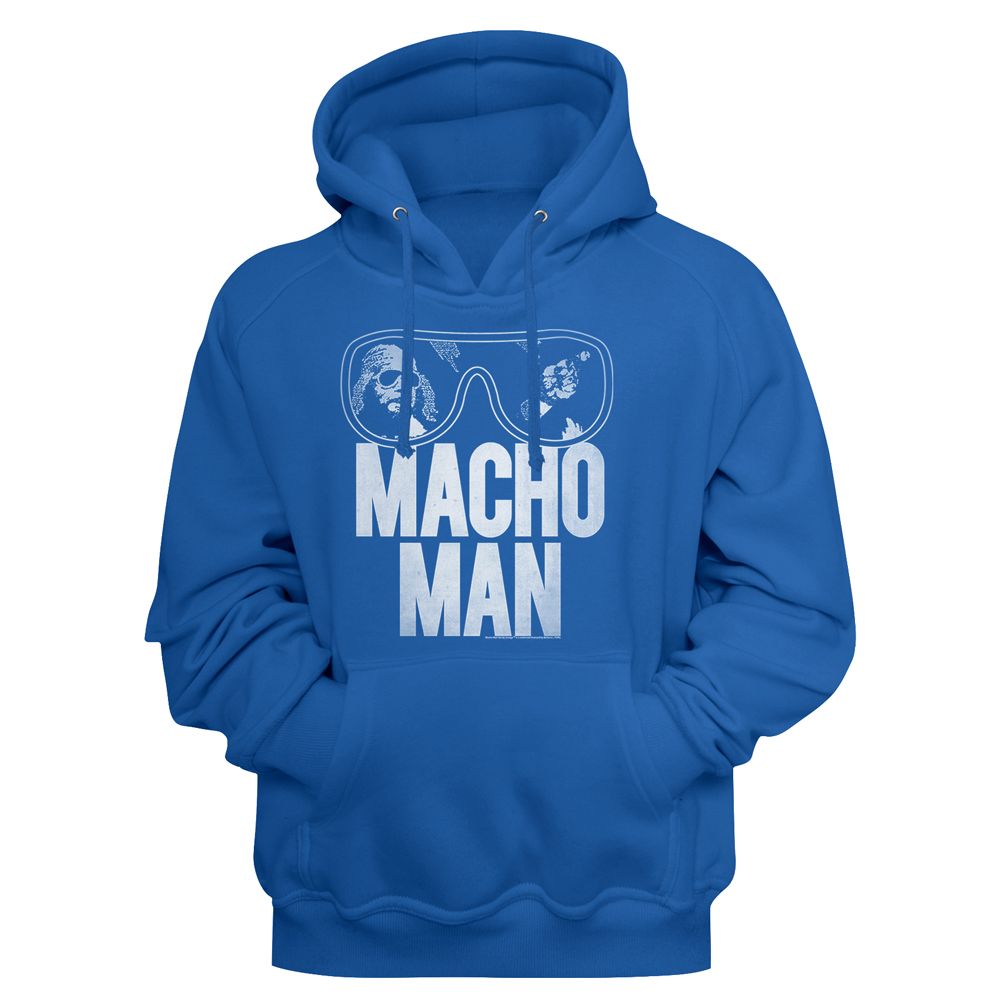 Macho Man - Redo - Long Sleeve - Adult - Hoodie - clothing by TeeHivey.com