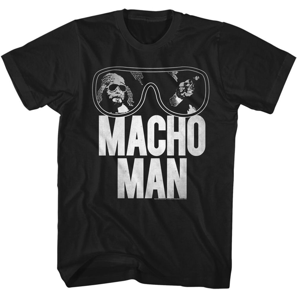 Macho Man - Redo - Short Sleeve - Adult - T-Shirt - clothing by TeeHivey.com