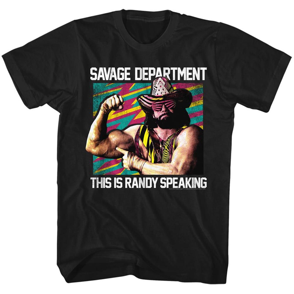 Macho Man - Savage Dept - Short Sleeve - Adult - T-Shirt - clothing by TeeHivey.com