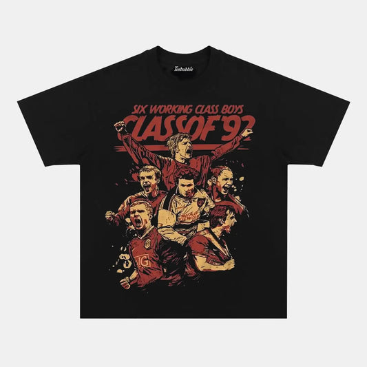 MAN UTD CLASS OF 92 TEE - clothing by TeeHivey.com (Image 1)