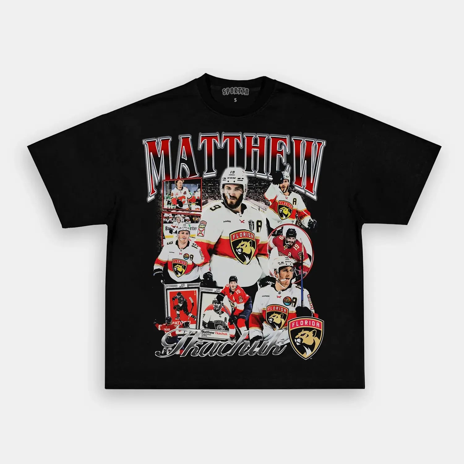 MATTHEW TKACHUK TEE Style002 - clothing by TeeHivey.com (Image 3)