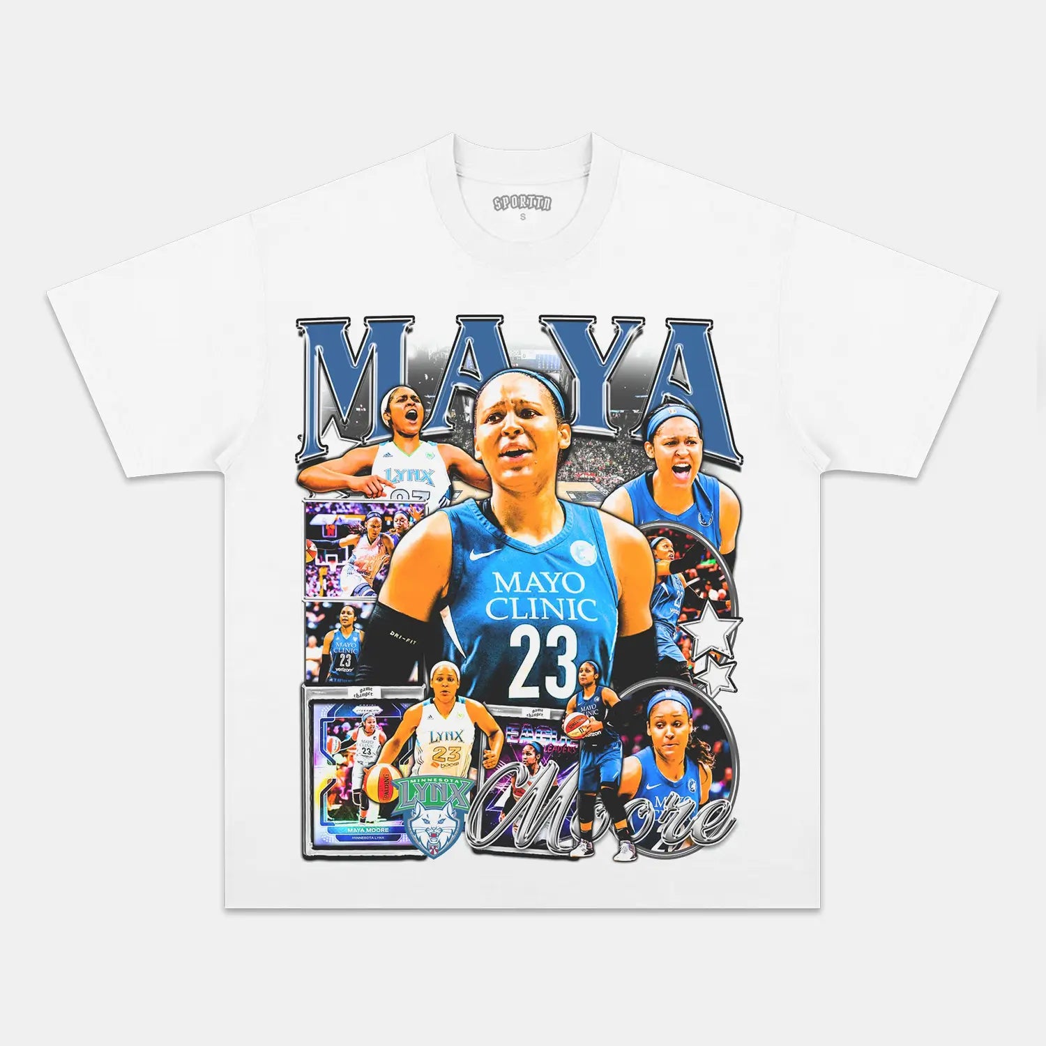 MAYA MOORE TEE Style002 - clothing by TeeHivey.com (Image 4)