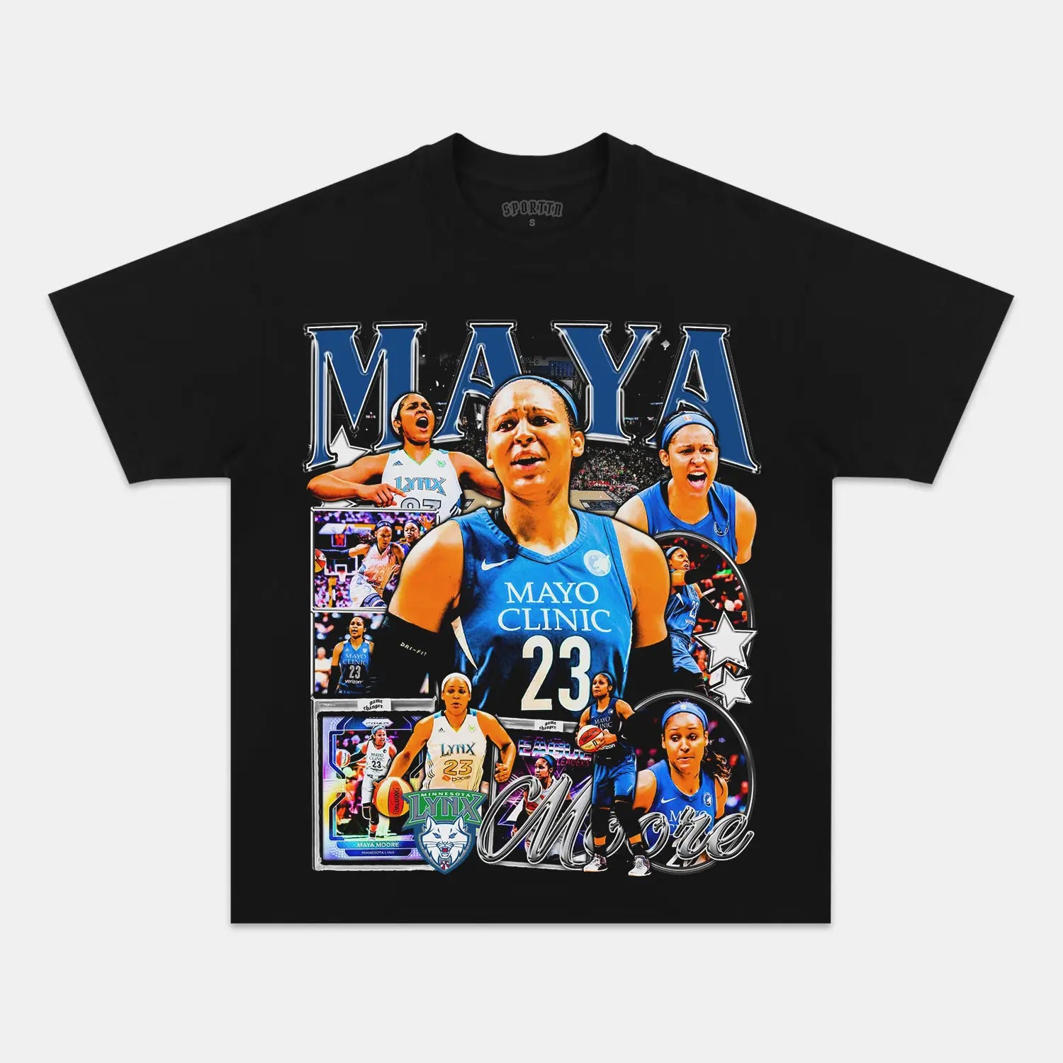 MAYA MOORE TEE Style002 - clothing by TeeHivey.com (Image 3)