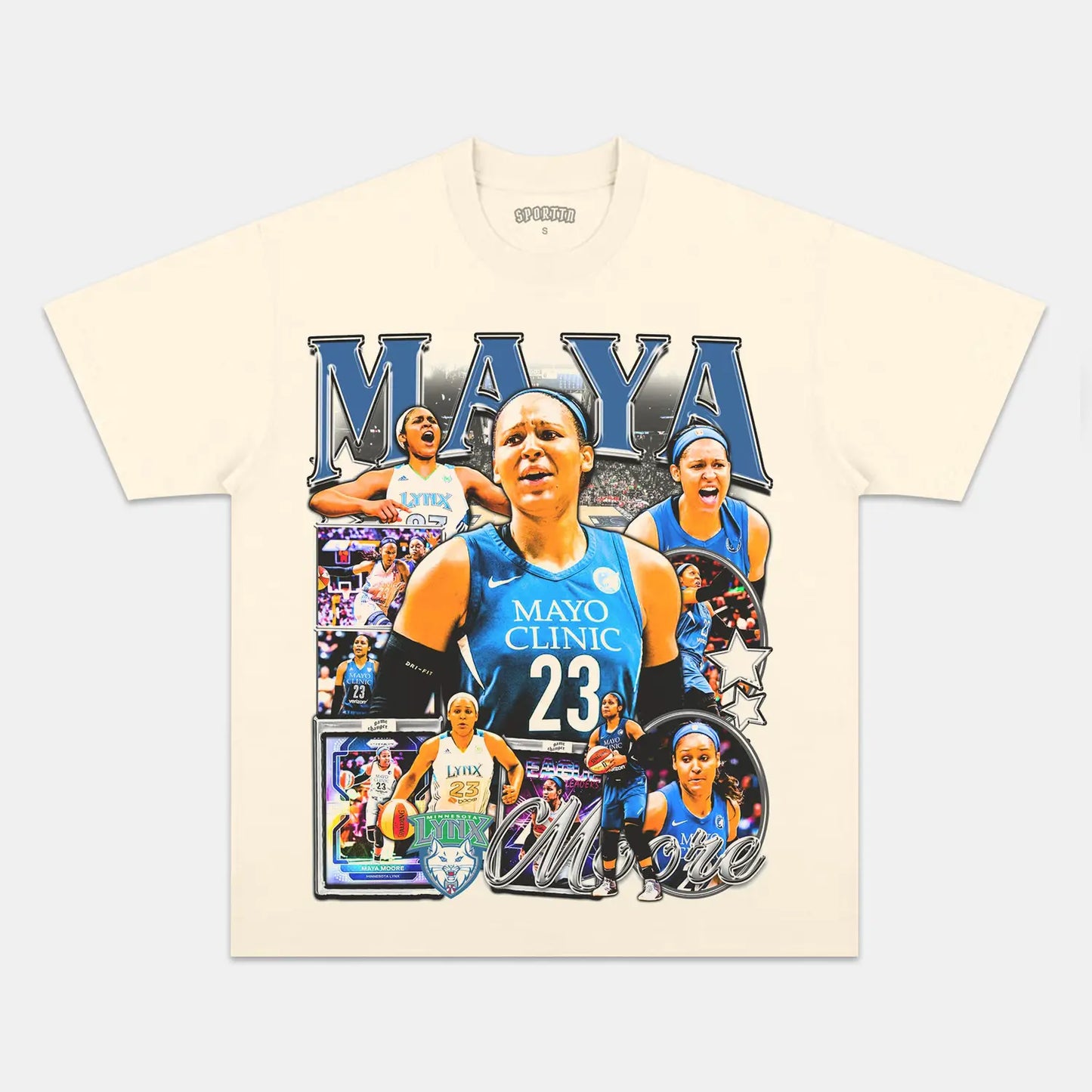 MAYA MOORE TEE Style002 - clothing by TeeHivey.com (Image 2)