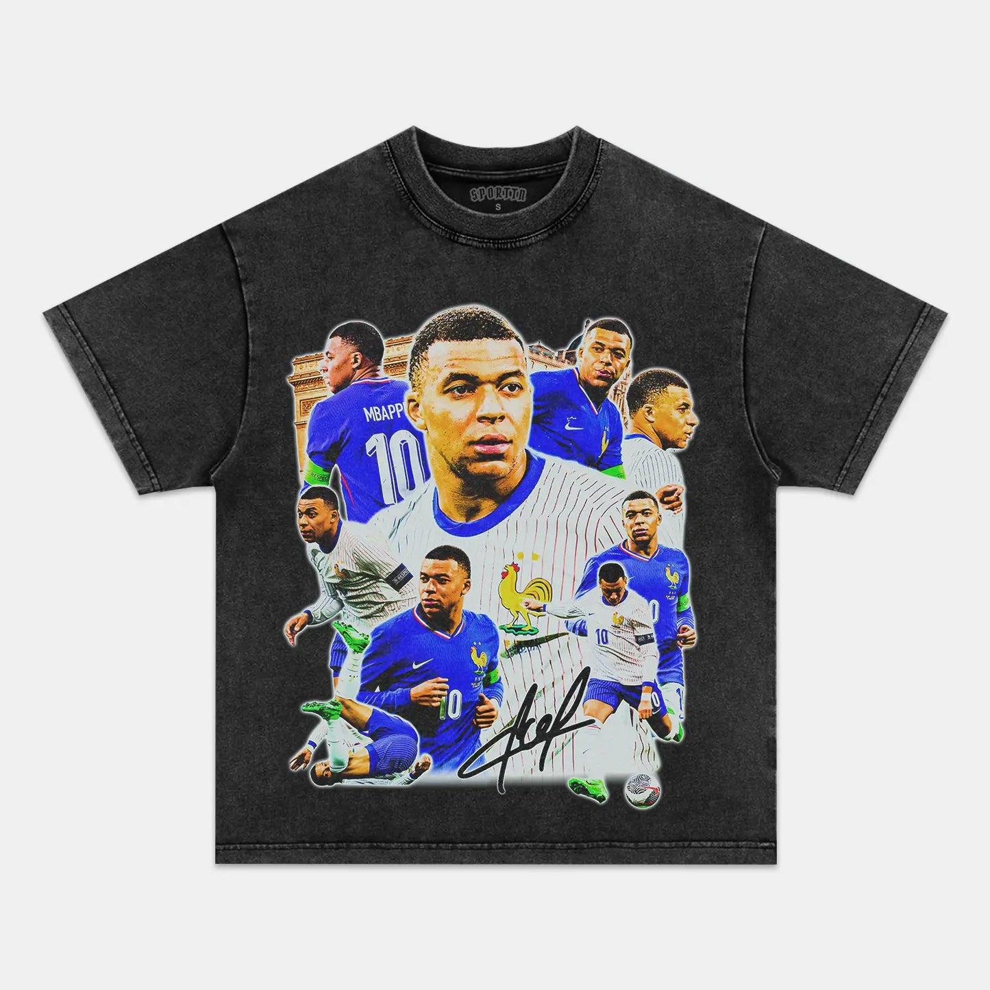 MBAPPE FRANCE TEE Style004 - clothing by TeeHivey.com (Image 1)