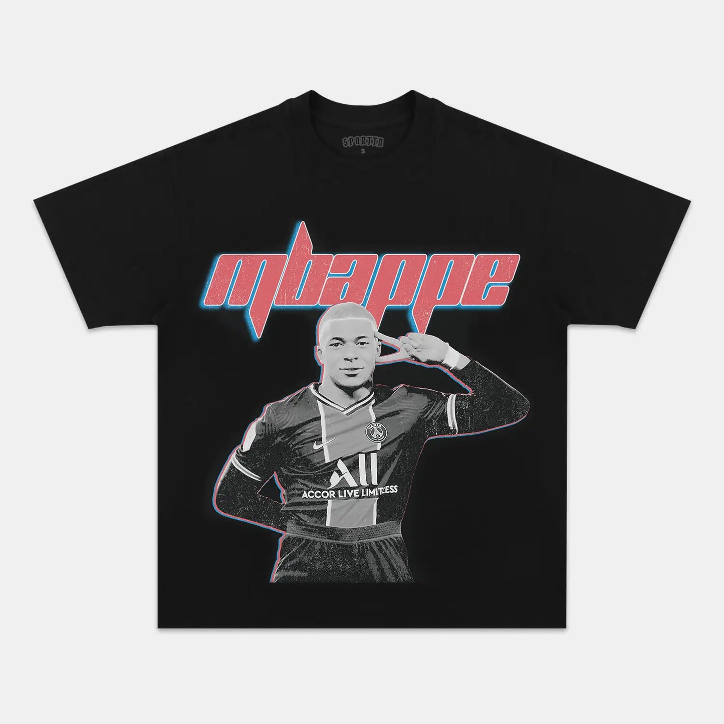 MBAPPE Y2K TEE Style002 - clothing by TeeHivey.com (Image 3)