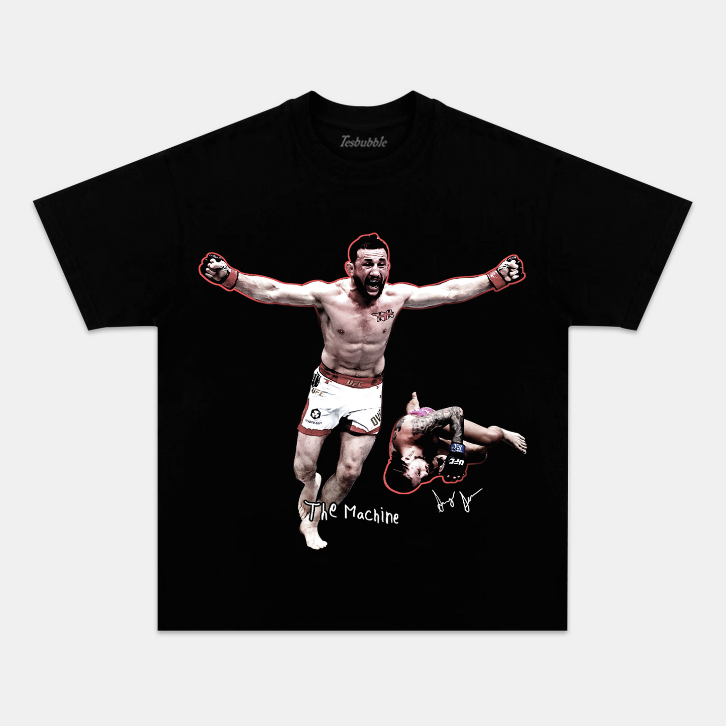 MERAB DVALISHVILI VS SEAN O-MALLEY TEE - clothing by TeeHivey.com (Image 4)